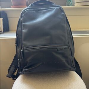 Tumi Harrison Bradner Men's Black Leather Backpack